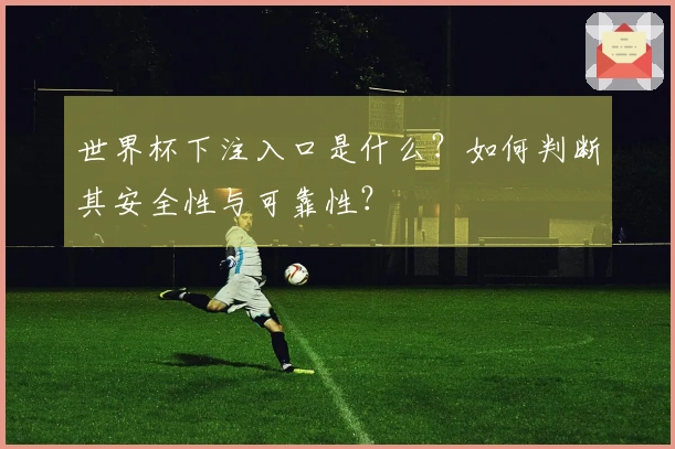 世界杯下注入口是什么？如何判断其安全性与可靠性？