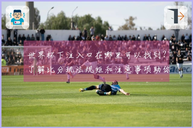世界杯下注入口在哪里可以找到？了解比分玩法规矩和注意事项助你安全下注体育资讯